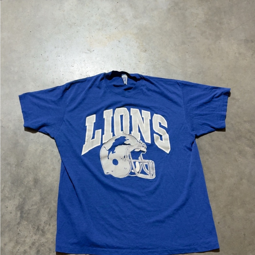 Vintage 80s Lions Single Stitch T Shirt
